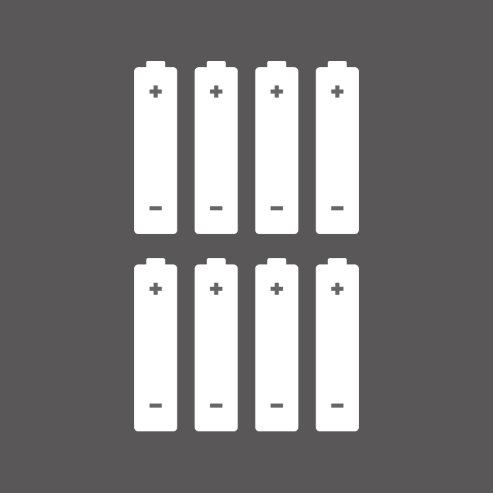 単3電池 8本セット（ZitA SQUARE用） – ZitA公式オンラインストア